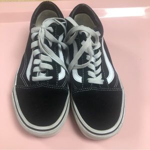 Vans Black And White Sneakers